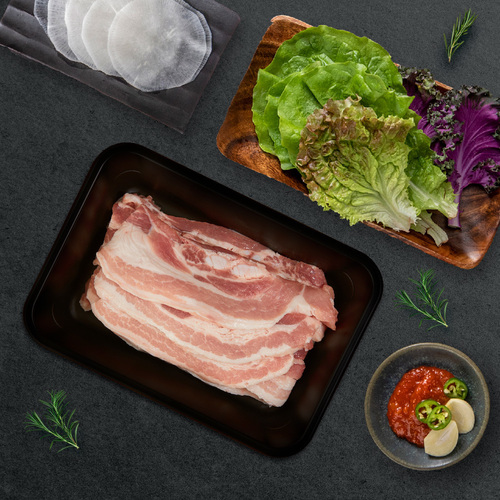 한돈  삼겹살 600g (100g당 3,300원)