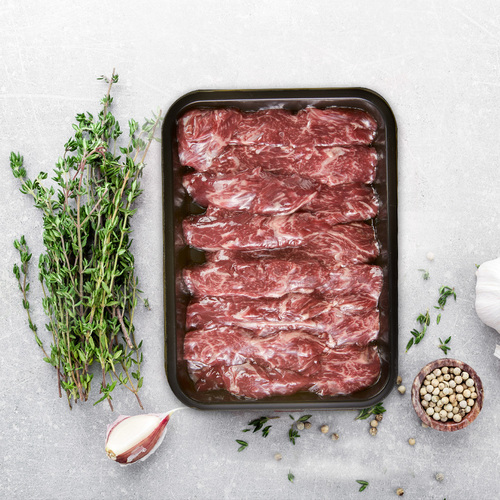 한우 투뿔 제비추리 200g (100g  14,800원)