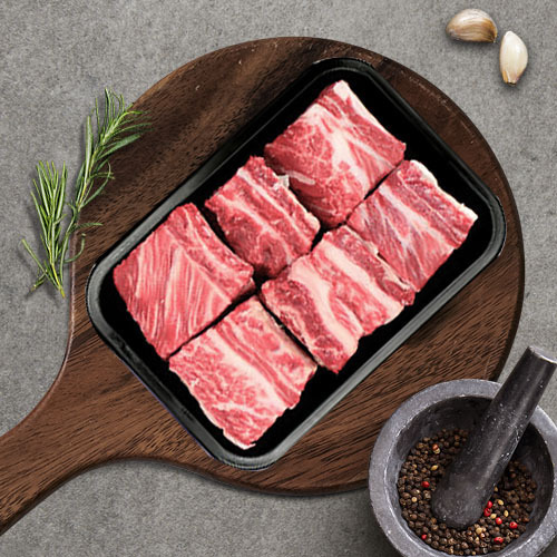한우 투뿔 냉동찜갈비 1kg (100g당 7,900원) - 바로배달만 가능